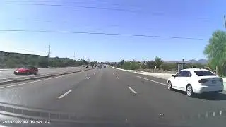 Driving from the recording studio in Oro Valley back into Tucson