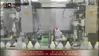 Automatic bottle cleaning inline filling and capping machines with 12 nozzles|YQ bottling line