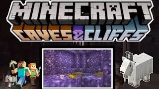Minecraft 1.16 VS 1.17 caves 😱