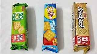 50-50 Sweet and Salty vs All Rounder vs Krackjack || Biscuit 🍪 || Cookies 🍪🍪