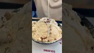 Korean most popular dessert🇰🇷Injeolmi Bingsu🍨 #viral #shortvideo  @OdishajhiakoreabohuMONA2628