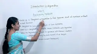 Algorithm 2nd unit  factoring method imp questions | BCA 1st Sem | Introduction to Algorithms |KUD
