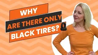 Whitewall Faded?   Why Tires Are Black Now & Can You Get Colored Ones? #rubber #tires #wheels #diy