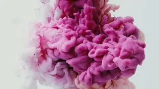 How does this ink mix in water watch in slow motion