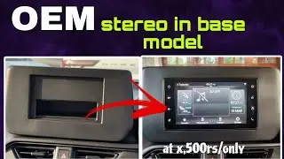 Swift LXI || INSTALLING OEM clarion stereo|| base to top ||detailed video