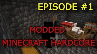 We BUILT our HOUSE! | Modded Minecraft Hardcore Episode #1 | MAGGCRX
