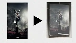 Cara Mockup Poster di Adobe Photoshop😱👌👍