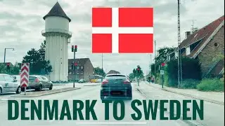 Denmark  to Sweden - Highway Road E20 || 4K UHD 60fps
