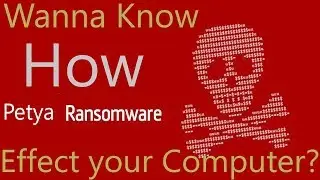 Petya Ransomware Live Attack