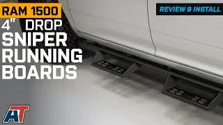 2009-2018 RAM 1500 4-Inch Drop Sniper Running Boards Review & Install