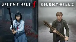 Silent Hill f vs Silent Hill 2 Remake - Physics & Gameplay Details Comparison