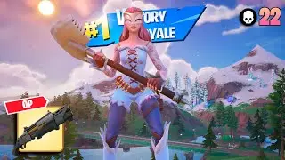 High Elimination Solo Zero Build Win Gameplay | Fortnite Chapter 6 Season 1