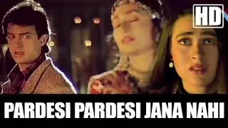 Pardesi Pardesi | Raja Hindustani Movie Song | 90s Bollywood Classic