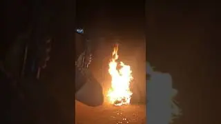 Muñeco de fin de año cubano,12:00 se quema 🤣