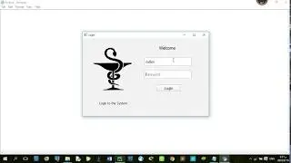 Pharmacy Management System Python with PyQT5