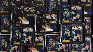 LAS COLECCIONES DEL OCIOSO 524: PANINI STAR WARS LA GUERRA DE LAS GALAXIAS TRILOGY STICKER ALBUM!!