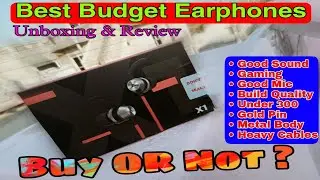 Boult Audio X1 Unboxing and Review | Best Budget Earphones | Quality Test | Buy Or Not