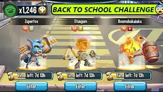Back to School Card-Flip Challenge (Monster Legends)