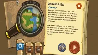 Kingdom Rush Frontiers - Snapvine Bridge (Level 8) Campaign Hard/Veteran Difficulty Walkthrough