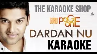 DARDA NU || KARAOKE with LYRICS || GURU RANDHAWA || THE KARAOKE SHOP