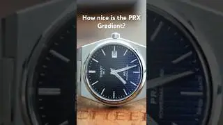 Tissot PRX Powermatic 80 Gradient Dial. Cheap Looking or Worthwhile? #tissot #tissotprx #watches