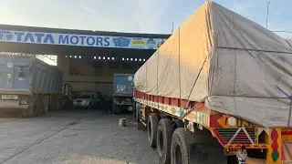 kam ta hoya ni fr nikal pe gaddi khali krn🙏🏻😔#truckesvlogs #minivlog #driver #trucker #shortvideo 