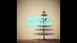 Perfect's Overrated (Official Lyric Video) - A Christmas Anthem for Imperfect Holidays