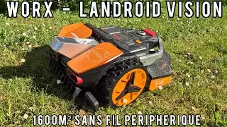 [WORX] LANDROID VISION - robot tondeuse jusqu'à 1600m² sans fil périphérique