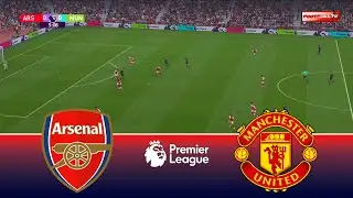 Arsenal vs Manchester United - Premier League 2025/26 Epl | Full Match All Goals | Pes 21 Gameplay