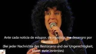 CON LAS ALAS DEL ALMA (letra)  - Mit den Fl&uuml;geln der Seele