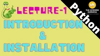 1.Introduction and Installation of Python || CBSE Class 11th