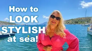 WHAT I WORE ON A YACHT IN THE GREEK ISLANDS