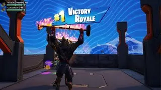 *NEW* MUZZLE OFF RED WAR WOLF DIRE SKIN IN FORTNITE PS5 + A VICTORY ROYALE WIN! (DUO)