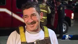 'This was my life': Man credits harness for saving life after scaffolding breaks at metro hotel