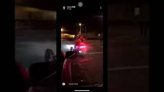 Bugzy Malone Motor Bike Crash