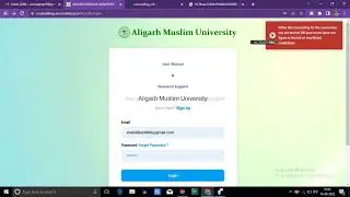 Amu Counseling issue | Counseling Login Problem | Amu Counselling 2022