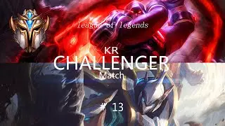 Korea Challenger Match #13/LOL Patch10.15 /Clozer ppgod Jinjiao knight/