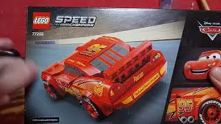 Unboxing del set lego speed champions del rayo McQueen de Cars. Parte 1