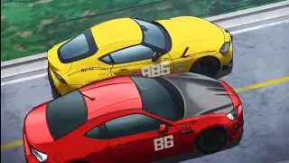 【MF GHOST 3rd Season &bull; EP1】Sena Moroboshi TAKES DOWN Kanata Katagiri (GT86 VS GR SUPRA)