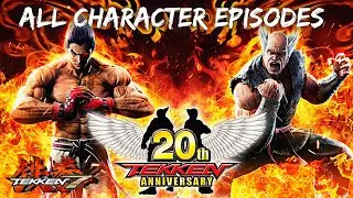 TEKKEN 7 (PS5) | ALL CHARACTER EPISODES (ALL FIGHTS + ALL CUTSCENES)