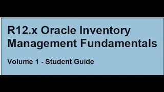 Oracle Inventory Part 7 (Flexfields)