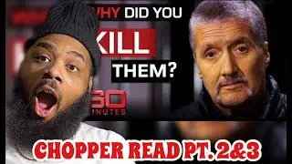 American Reacts to Mark ‘Chopper’ Read's FINAL interview: Part 2 & 3 | 60 Minutes Australia