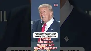Trump says America invented everything. 🇺🇸 #America #Invention #Trump #Politics #Innovation