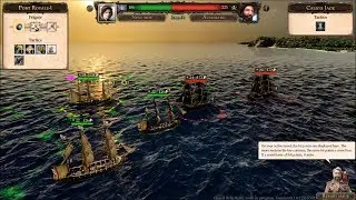 Port Royale 4 - Naval Battles - Sammy's Sailing School Gameplay (PC HD) [1080p60FPS]