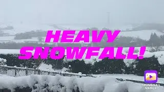 Heavy Snow in UK 2021/Beast from the East looms/Winter in UK/Heavy Snow hits UK during Lockdown
