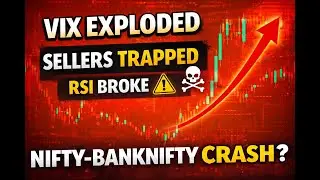 OPTION SELLERS ALERT ☠️ VIX Rising + RSI Breakdown = Danger Zone