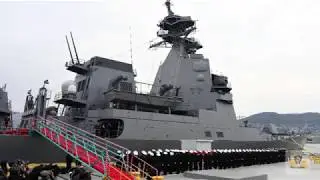 one of the Japan's New Anti Submarine Asahi class destroyer