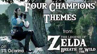 Four Champions Themes Mipha, Daruk, Urbosa, Revali Legend of Zelda Breath of the Wild on STL Ocarina