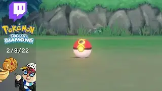 Pok&eacute;mon Brilliant Diamond Shiny Hunting: Random Pokeradar Hunting (2/8/22)
