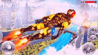 Iron Super Rope Hero Vegas City Crime Simulator #897 Android Gameplay By Games Zone